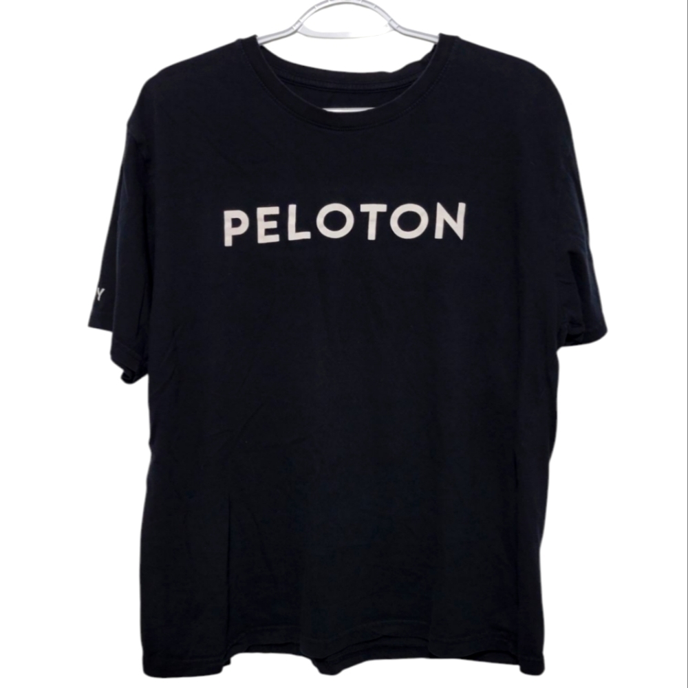 Peloton Women's Black Short Sleeve Graphic T-Shirt XL